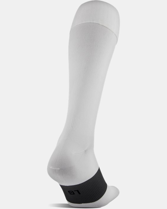 Adult UA Soccer Over-The-Calf Socks, White, pdpMainDesktop image number 3